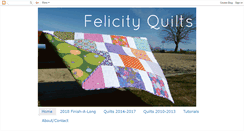 Desktop Screenshot of felicityquilts.com
