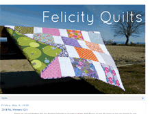 Tablet Screenshot of felicityquilts.com